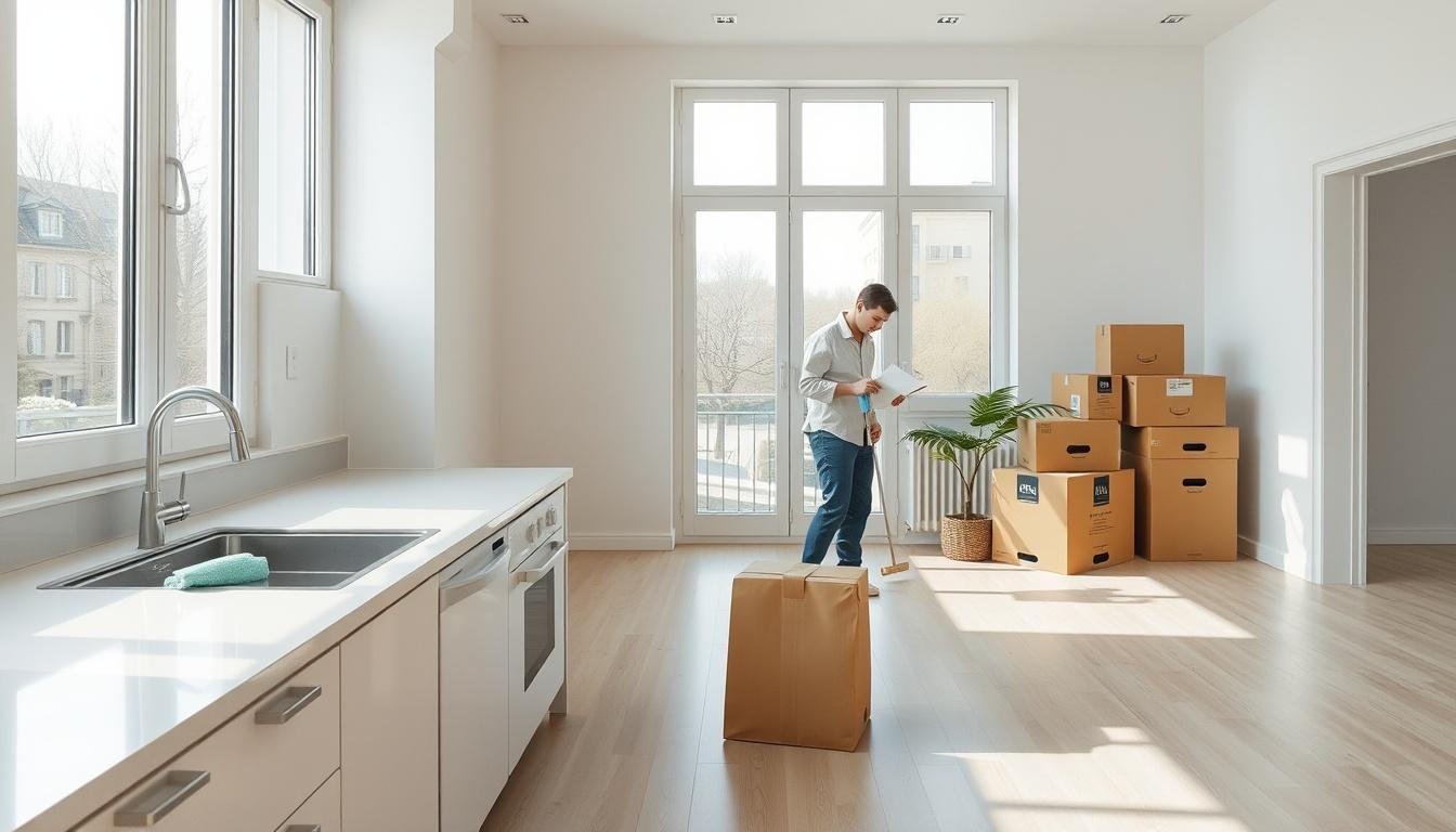 Cleaning for move days